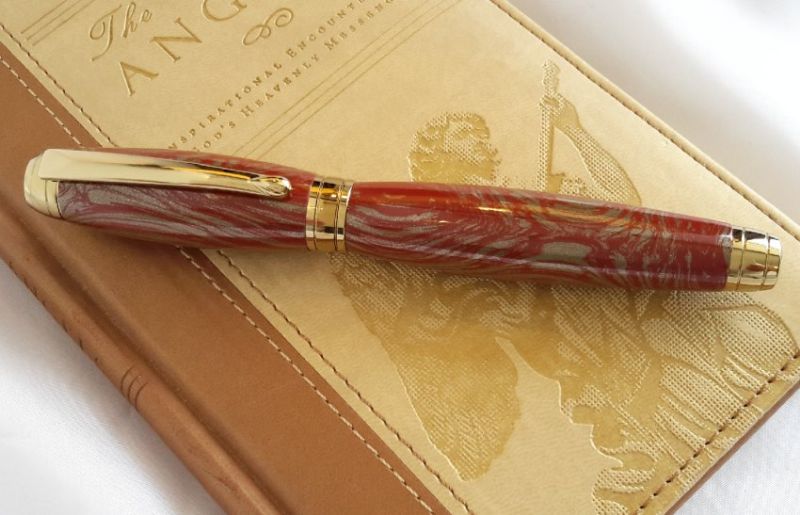 Steel & Copper M3 Composite pen blanks